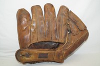 HUTCH alter BASEBALL Fanghandschuh Leder Made in USA 40/50th DEKO vintage