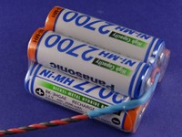 Empfänger Akku Panasonic 2700 AA 6V Hump Stecker für Graupner - JR