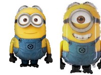 Folienballon Minion Dave und Stuart Minion Party Deko Geschenk Despicable Me