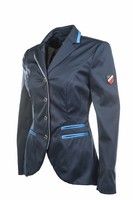 Damen Softshell Reitblazer Turniersakko Global Team HKM dunkelblau NEU