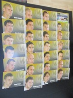 070716-104 Wacker Burghausen unsignierter Autogrammkarten Satz