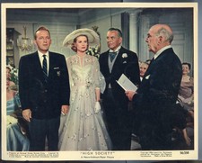 Vintage "High Society" Lobby Card 56/250 Photo Print GRACE KELLY Bing Crosby 