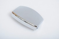 Tür Griff Öffner Chrom Look für Bullauge Waschmaschine AEG Lavamat - 1108254 408