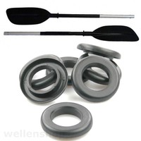 2x Tropfring Doppelpaddel Paddel Kajaks Kanus Ringe Ring Boot Spritzwasserring 