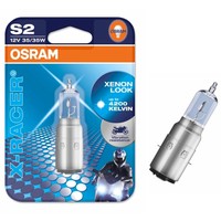 Osram S2 12V 35/35W BA20d X-Racer XenonLook 4200K +20% 1 St. 64327XR-01B ++TOP++