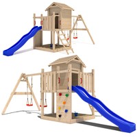 Gigantico II Stelzenhaus Spielturm Baumhaus Schaukel Kletterturm Rutsche 