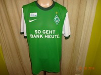 Werder Bremen Original Nike Heim Trikot 2009/10 "SO GEHT BANK HEUTE" Gr.L Neu