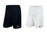 NIKE PARK II Short 725887 ohne Innenslip Hose schwarz + weiß