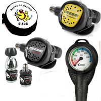 GE3 263 CRESSI atemregler MC9 XS Compact , octopus XS , gauge CRESSI 