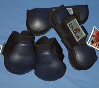 4er Set Eskadron "Protection Boots" Farbe navy Gr. Pony
