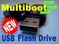 New! Multiboot USB Flash Drive. Linux Mint, Ubuntu, Fedora, Puppy, OpenSuse