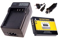 AKKU UND LADEGERÄT CHARGER FÜR Nikon COOLPIX S9600 / EN-EL12