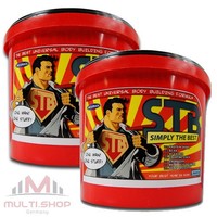2x STB SIMPLY THE BEST Gainer Creatin Stack BCAA Testo Booster WPC Protein 5,2kg