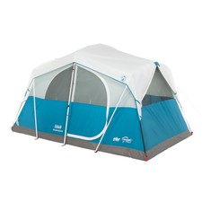 Coleman Echo Lake 6 Person Fast Pitch Cabin Tent w/ 2' x 2' Cabinet | 12' x 7'