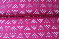 Delta Jersey pink  Baumwolljersey nähen Pumphose Kleid