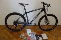 SCOTT SCALE PREMIUM 26'' MTB komplett SHIMANO XTR und CARBON 9,8kg RH M, WIE NEU