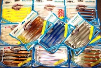 Balzer Jörg Strehlow Zander Kauli  12cm 5 Stück 13 Farben Gummifisch mit Fischöl