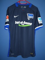 Hertha BSC Berlin Langkamp original matchworn Spielertrikot size L
