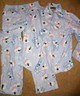 LN Joe Boxer Polar bear poly flannel Pajamas Girls 6 6X fleece PJs
