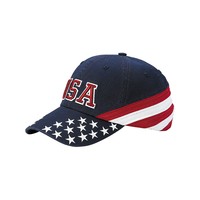 USA Team USA Cap Kappe Stars and Stripes  Fußball Eishockey Basketball Metall B