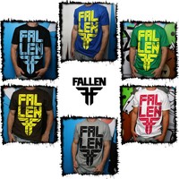 FALLEN "TRON" SKATE T-SHIRT Gr.S, M, L , Skateboard, Streetwear 