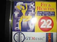 Fit & Healthy 22 Low Tempo gymusic wie move ya Cd