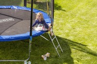 Outdoor Trampolin Gartentrampolin mit Sicherheitsnetz Leiter 140 244 305 366 396