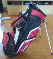 Titleist Standbag schwarz/rot/weiß 14 Divider