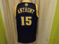 Denver Nuggets Original Champion NBA Basketball Trikot + Nr.15 Anthony Gr.M- L