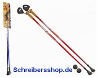 Nordic Walking - Set Deluxe mit Korkgriffen 105 110 115 120 cm AUSWAHL