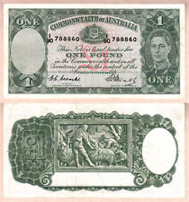 1949 1 Pound King George Commonwealth of Australia Vf. Renniks R31