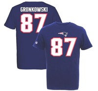 Rob Gronkowski # 87 New England Patriots Players T-Shirt Tee,NFL Football