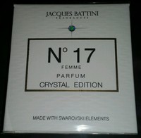 ~*~*~ Jacques Battini ~ "N°17 Crystal Edition" ~ Women ~ Parfum "NEU" ~*~*~