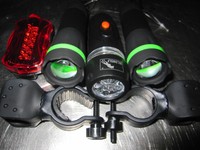 3x FAHRRADBELEUCHTUNG CREE Led Focus Zoom FERNLICHT Fahrradlicht Fahrradlampe gr