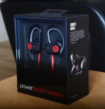 Beats by Dre PowerBeats 2 Wireless Headphones In-Ear Black