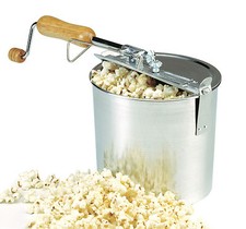 Norpro 581 Hand Crank Stove Top Popcorn Popper Maker Machine 4 Quart