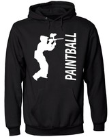 PAINTBALL Funshirts Herren Kapuzenpullover S-XXL Gotcha Hoodie Paintballs FUN