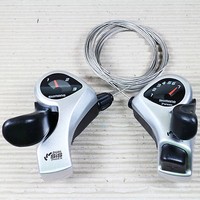 SHIMANO TOURNEY SL-TX50 SCHALTHEBEL SET 3X7 FACH mit ZUG FÜR SCHALTWERK UMWERFER