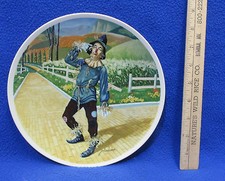 Wizard of Oz Collectors Plate If I Only Had A Brain Scarecrow J Auckland Knowles