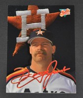 Doug Jones Houston Astros STUDIO Leaf 1993 MLB Major League Baseball