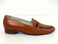 Edle SIUOX Mokassin Gr.DE 37 UK 4.5 Echtleder Halbschuhe Loafers Flats Shoes 