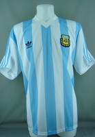 Argentinien Heim Trikot 1990 - L - ADIDAS - LARGE - AFA - TOP Zustand - Maradona