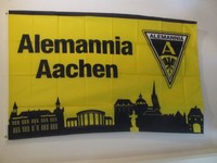 ALEMANNIA AACHEN FAHNE HISSFAHNE 150x100CM 