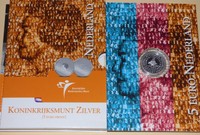 Niederlande 2004 5 Euro Silber 50 Jahre Königreich mit Blister PP