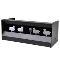 Kugelfangkasten Pendelkasten Kugelfang Kasten Motiv Enten Luftgewehr 4+1 Ziele #