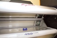 Ergoline 450 super power profi Solarium Sonnenbank                 Porta de sol 
