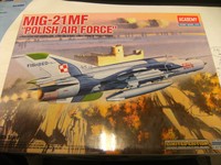 Academy 12224 1:48 MiG-21 MF POLISH AIR FORCE NEU OVP