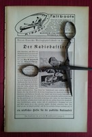 Klepper Faltboot 1926 Radio Bastler Bücher Werbung F W Mader Reklame     231