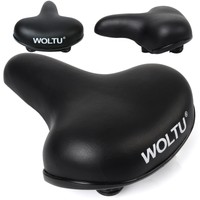 Fahrradsattel Fahrradsitz Gelsattel Touring City Fahrrad MTB Sitz schwarz FZ1502