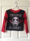 Star Wars Toddlers Boys Pajamas Top Size 4/5 Boys Clothes New With Tags